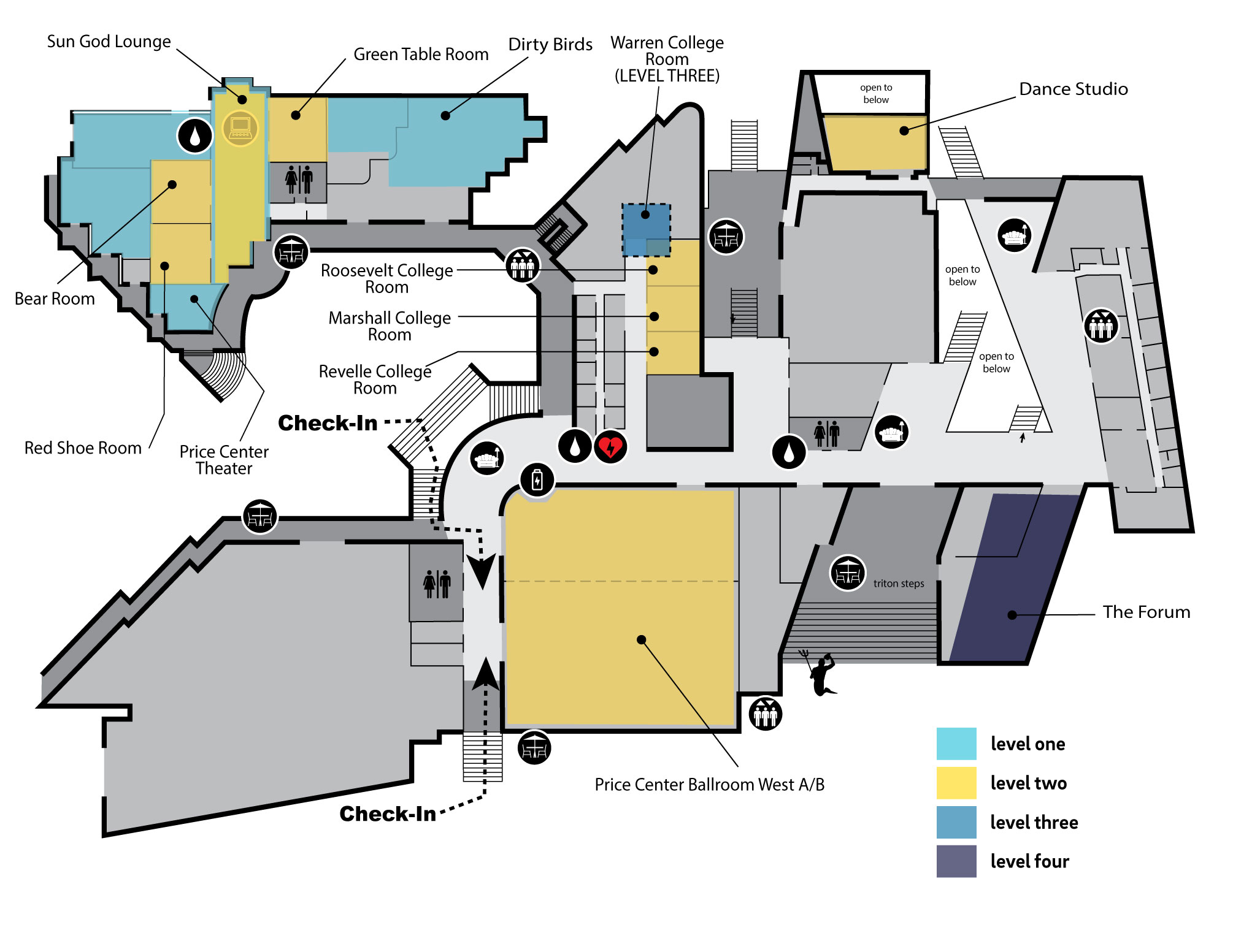 UCTECH Price Center Interior Map